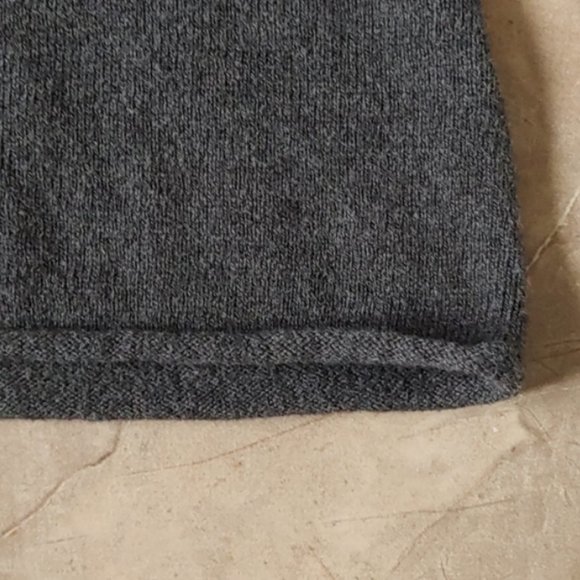 Land's End Grey Medium-Weight Sweater - Picture 5 of 8